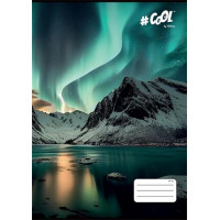 Füzet, tűzött, A4, kockás, 32 lap, COOL BY VICTORIA, "Aurora borealis", "87-32" Füzet, tűzött, A4, kockás, 32 lap, COOL BY VICTORIA, "Aurora borealis", "87-32"