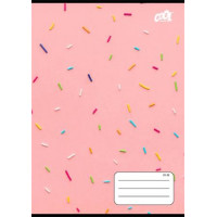 Füzet, tűzött, A5, vonalas, 32 lap, 4-8. osztály, COOL BY VICTORIA "Sweet pink", "21-32" Füzet, tűzött, A5, vonalas, 32 lap, 4-8. osztály, COOL BY VICTORIA "Sweet pink", "21-32"