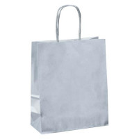 Ajándéktasak, 22X12X31 cm, VIQUEL, ezüst Ajándéktasak, 22X12X31 cm, VIQUEL, ezüst