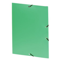 Gumis mappa, 15 mm, PP, A4, VIQUEL "Essentiel", zöld Gumis mappa, 15 mm, PP, A4, VIQUEL "Essentiel", zöld