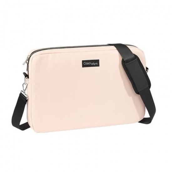Notebook táska, 15,6", VIQUEL CASAWORK "Rubber Nude", rózsaszín