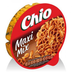 Kréker, 100 g, CHIO "Maxi Mix", sós Kréker, 100 g, CHIO "Maxi Mix", sós