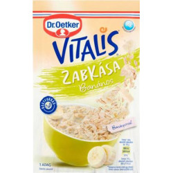 Zabkása, 55 g, DR. OETKER, "Vitalis", banános Zabkása, 55 g, DR. OETKER, "Vitalis", banános