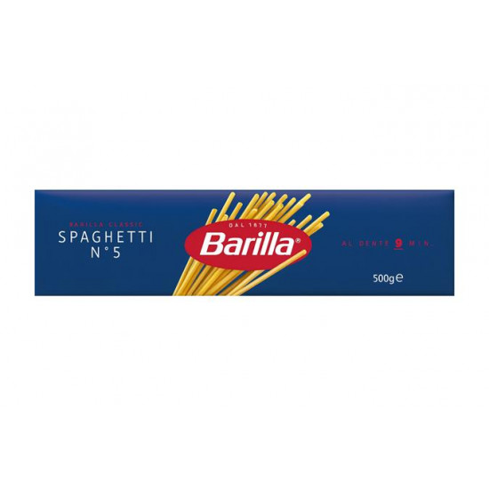 Száraztészta, durum, 500 g, BARILLA "Spaghetti"