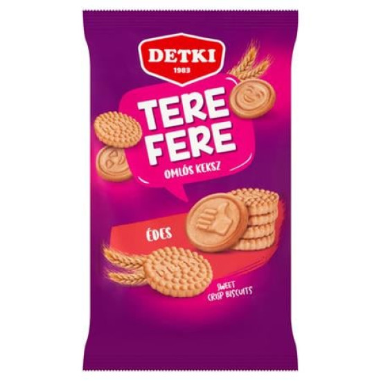 Omlós keksz, 180 g, DETKI "Tere-Fere", édes Omlós keksz, 180 g, DETKI "Tere-Fere", édes