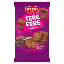 Omlós keksz, 180 g, DETKI "Tere-Fere", kakaós Omlós keksz, 180 g, DETKI "Tere-Fere", kakaós
