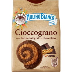 Keksz, teljes kiőrlésű, 330 g, MULINO BIANCO "Cioccograno", csokoládés