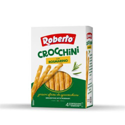 Ropogós kenyérrúd, 250 g, ROBERTO "Crocchini", rozmaringos