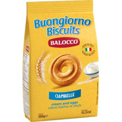 Reggeliző keksz, 350 g BALOCCO "Ciambelle" Reggeliző keksz, 350 g BALOCCO "Ciambelle"
