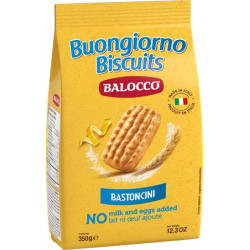 Reggeliző keksz, 350 g BALOCCO "Bastoncini", citromos Reggeliző keksz, 350 g BALOCCO "Bastoncini", citromos
