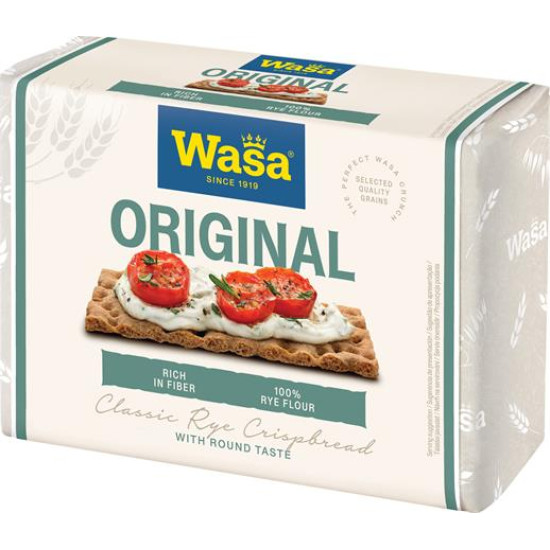 Ropogós kenyér, rozslisztből, 275 g, WASA "Original"