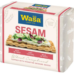 Ropogós kenyér, rozslisztből, 200 g, WASA "Sesamo" szezámmagos Ropogós kenyér, rozslisztből, 200 g, WASA "Sesamo" szezámmagos