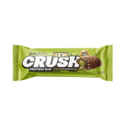 Fehérjeszelet, 45g, BIOTECH USA "Crush protein bar", dubai csokoládé stílusú