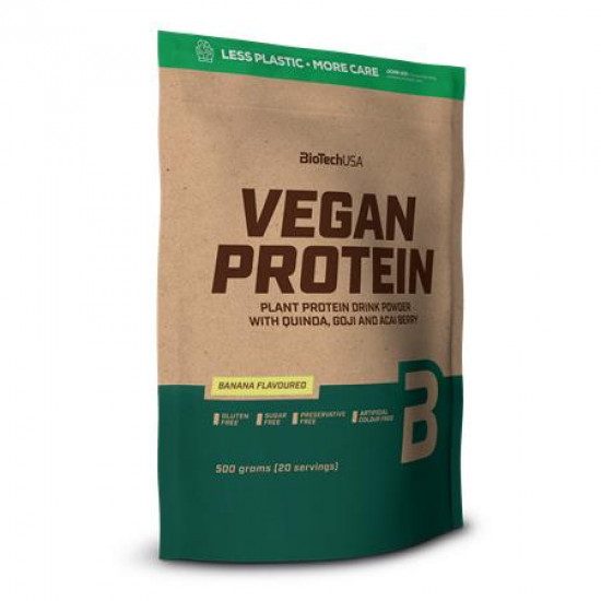 Tálálékkiegészítő, 500g, vegán, BIOTECH USA, banán