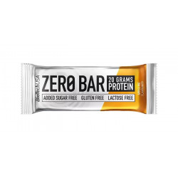 Fehérjeszelet, gluténmentes, 50g, BIOTECH USA "Zero Bar", almás pite