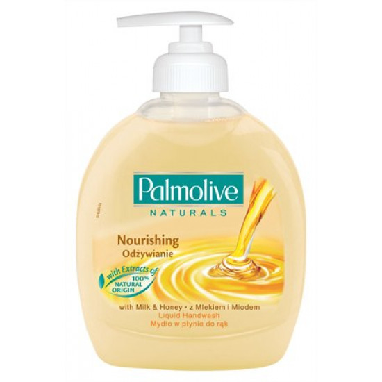 Folyékony szappan, 0,3 l, PALMOLIVE Nourishing "Milk and Honey"