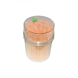 Fogvájó, műanyag tartóban, kb. 400 db Fogvájó, műanyag tartóban, kb. 400 db