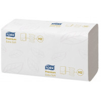 Kéztörlő, Interfold hajtás, H2 rendszer, Premium, TORK "Xpress® Multifold", fehér Kéztörlő, Interfold hajtás, H2 rendszer, Premium, TORK "Xpress® Multifold", fehér
