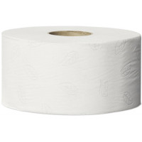 Toalettpapír, T2 rendszer, 2 rétegű, 18, 8 cm átmérő, Advanced, TORK "Mini Jumbo", fehér Toalettpapír, T2 rendszer, 2 rétegű, 18, 8 cm átmérő, Advanced, TORK "Mini Jumbo", fehér
