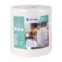 Kéztörlő, tekercses, 2 rétegű, 500 lap, VICTORIA HYGIENE, "Fine XXL" Kéztörlő, tekercses, 2 rétegű, 500 lap, VICTORIA HYGIENE, "Fine XXL"