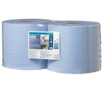 Törlőpapír, tekercses, 26 cm átmérő, W2 rendszer, TORK "Plusz", kék Törlőpapír, tekercses, 26 cm átmérő, W2 rendszer, TORK "Plusz", kék