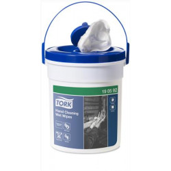 Kéztisztító törlőkendő, nedves, 1 rétegű, 58 lap, W14 rendszer, TORK, fehér Kéztisztító törlőkendő, nedves, 1 rétegű, 58 lap, W14 rendszer, TORK, fehér