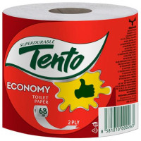 Toalettpapír, 2 rétegű, 36 tekercses, TENTO "Family Economy", natúr Toalettpapír, 2 rétegű, 36 tekercses, TENTO "Family Economy", natúr