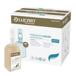 Folyékony szappan, utántöltő, 1 liter, LUCART "IDENTITY Premium", meleg narancs Folyékony szappan, utántöltő, 1 liter, LUCART "IDENTITY Premium", meleg narancs