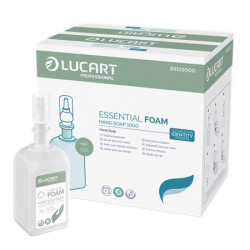 Habszappan, utántöltő, 1 liter, LUCART "IDENTITY Essential", fehér Habszappan, utántöltő, 1 liter, LUCART "IDENTITY Essential", fehér