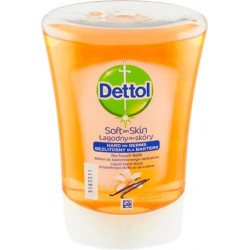Folyékony szappan utántöltő, 250 ml, DETTOL, méz-vanília