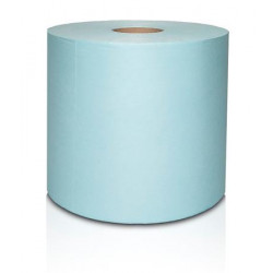 Törlőkendő, szöszmentes, tekercses, 1 rétegű, 200 lap, türkizkék