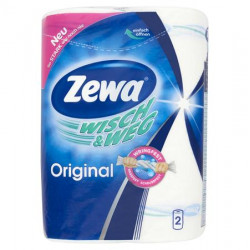 Háztartási papírtörlő, 2 rétegű, 2 tekercses, ZEWA "Wisch&Weg Original" Háztartási papírtörlő, 2 rétegű, 2 tekercses, ZEWA "Wisch&Weg Original"
