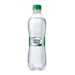 Ásványvíz, enyhe, NATUR AQUA, 0,5 l