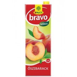 Gyümölcsital, 25%, 1,5 l, RAUCH "Bravo", őszibarack Gyümölcsital, 25%, 1,5 l, RAUCH "Bravo", őszibarack
