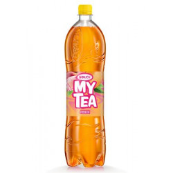 Üdítőital, szénsavmentes, 1,5 l, RAUCH "Mytea", őszibarack