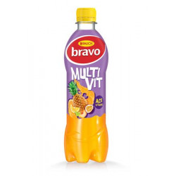Gyümölcsital, 12%, 0,5 l, RAUCH "Bravo", multivitamin Gyümölcsital, 12%, 0,5 l, RAUCH "Bravo", multivitamin