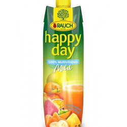 Gyümölcslé, 100%, 1l, RAUCH "Happy day", multivitamin mild Gyümölcslé, 100%, 1l, RAUCH "Happy day", multivitamin mild
