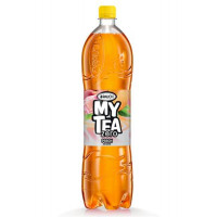 Üdítőital, szénsavmentes, cukormentes, 1,5 l, RAUCH "Mytea ZERO", őszibarack