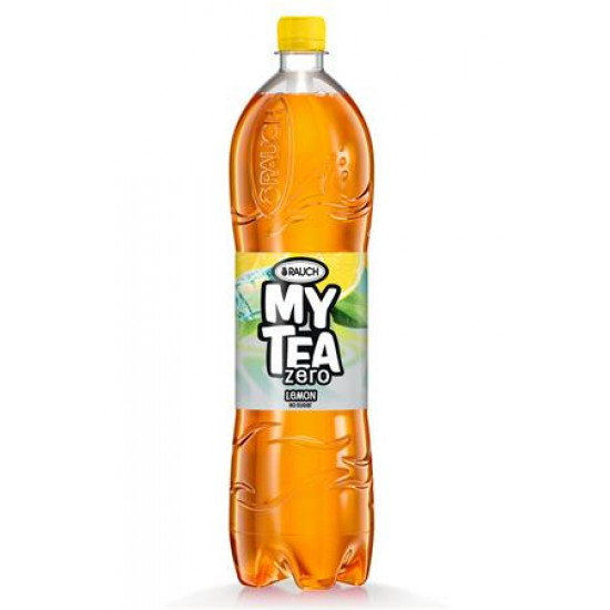 Üdítőital, szénsavmentes, cukormentes, 1,5 l, RAUCH "Mytea ZERO", citrom