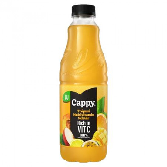Gyümölcslé, 50%, 1 l, CAPPY "VitC", trópusi gyümölcsnektár Gyümölcslé, 50%, 1 l, CAPPY "VitC", trópusi gyümölcsnektár