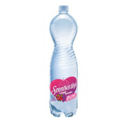 Ásványvíz, ízesített, SZENTKIRÁLYI, 1,5 l, "Egy csepp gyümölcs", erdei gyümölcs