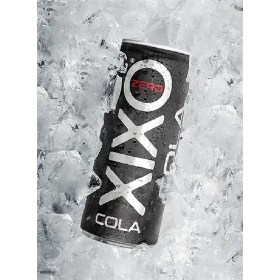 Üdítőital, szénsavas, 250 ml, XIXO "Cola Zero"