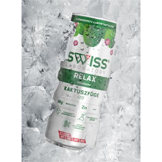 Üdítőital, szénsavmentes, 250 ml, SWISS "Relax"