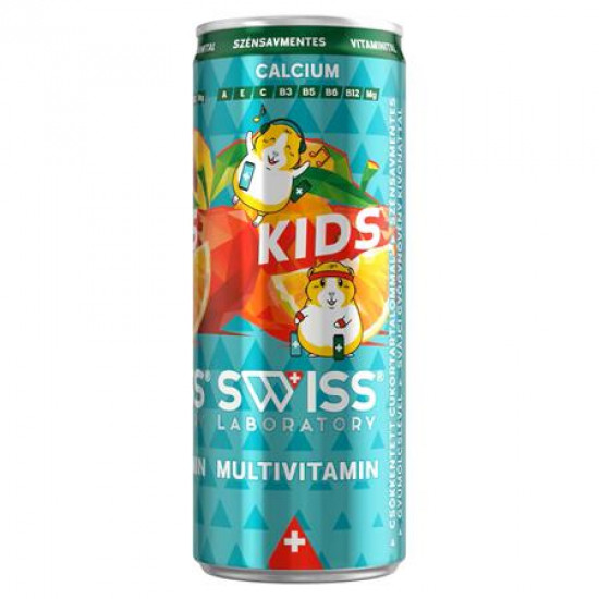 Üdítőital, szénsavmentes, 250 ml, SWISS "Kids" Üdítőital, szénsavmentes, 250 ml, SWISS "Kids"
