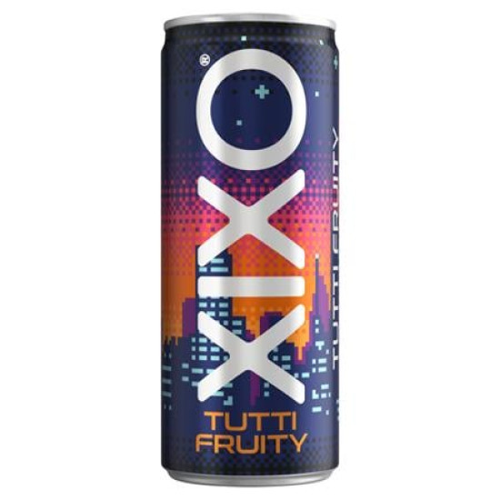 Üdítőital, szénsavas, 250 ml, XIXO "Tutti Fruity"