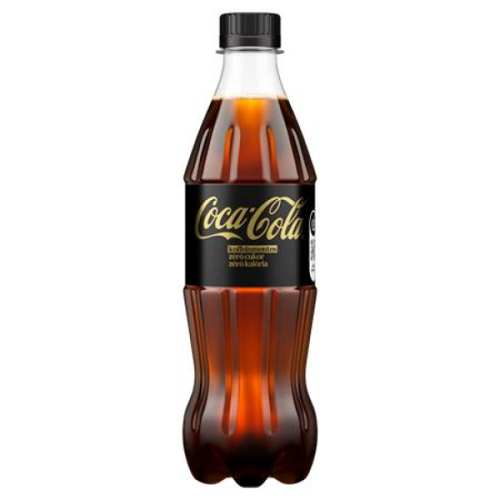 Üdítőital, szénsavas, 0,5 l, COCA COLA "Coca Cola Zero Zero"
