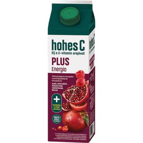Gyümölcslé, 100%, 1l, HOHES C "Plus Vas", gyümölcs-zöldség