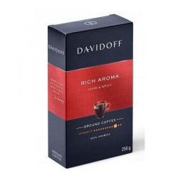 Kávé, pörkölt, őrölt, 250 g, DAVIDOFF "Rich Aroma" Kávé, pörkölt, őrölt, 250 g, DAVIDOFF "Rich Aroma"