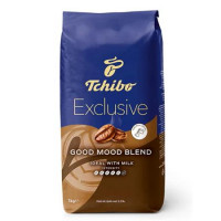 Kávé, pörkölt, szemes, 1000 g, TCHIBO "Exclusive Good Mood Blend" Kávé, pörkölt, szemes, 1000 g, TCHIBO "Exclusive Good Mood Blend"