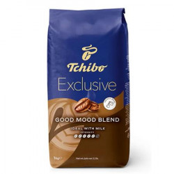 Kávé, pörkölt, szemes, 1000 g, TCHIBO "Exclusive Good Mood Blend" Kávé, pörkölt, szemes, 1000 g, TCHIBO "Exclusive Good Mood Blend"